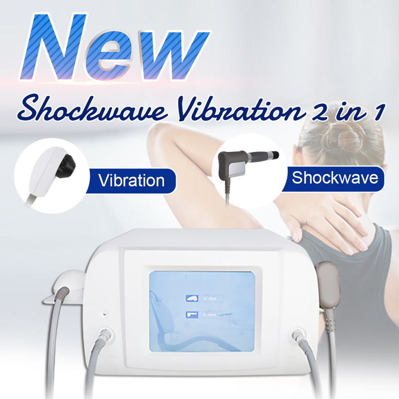 Vibration And Shockwave Massage Therapy Machine Slimming Body Multifunctions