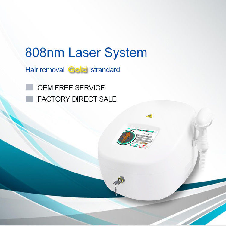 Diode Laser Permanent Hair Removal Beauty Machine 808nm For Blonde Hair