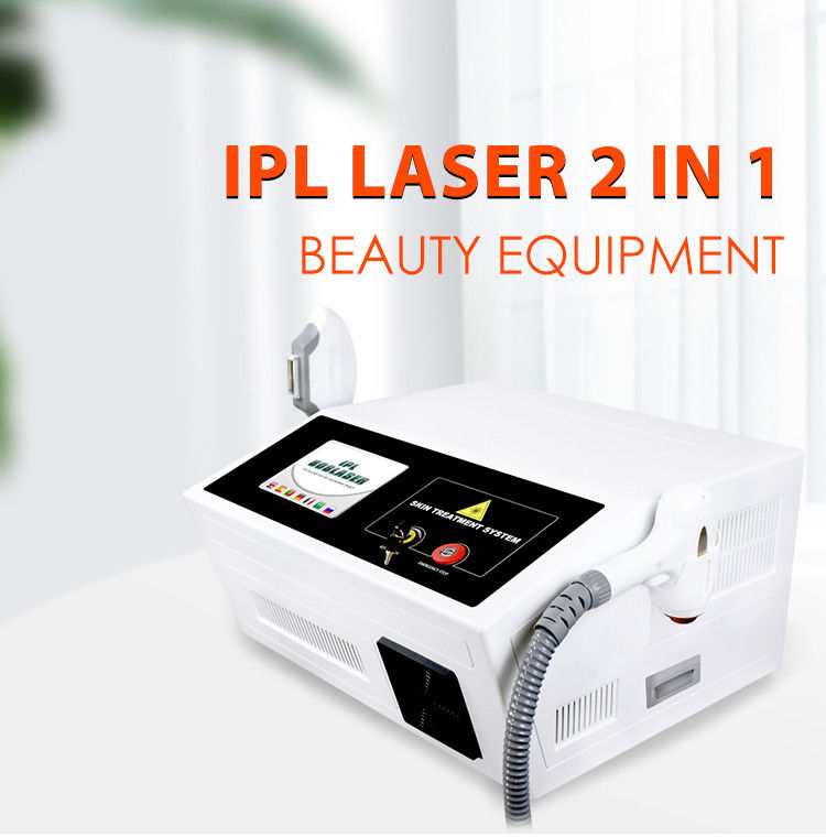 IPL Diode Laser 2 In1 System Laser Hair Removal Machine Multifunctional Epilation