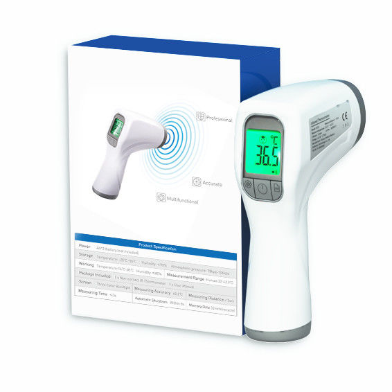 Non Contact Forehead Digital Infrared Thermometer 3V AA For Fever