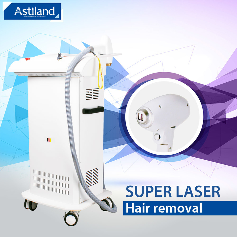 Vertical Permanent Hair Removal Laser Machine 808nm Painless