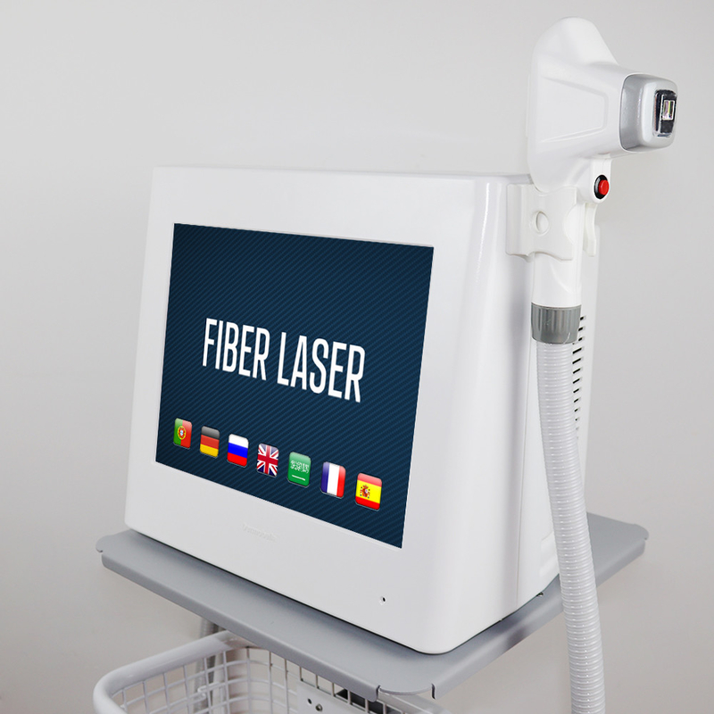 Fiber Coupled Laser Body Hair Removal Machine Professional 808 nm