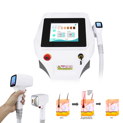 Permanent Hair Removal Nova Ice Diode Laser Machine 3 Wave 808nm