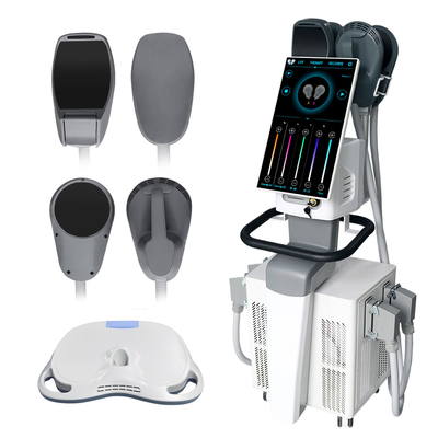 4000W EMS Sculpting Machine With 15 Inch Touch Screen HiemtT Output Frequency 3-150HZ Includes Handle And Arm