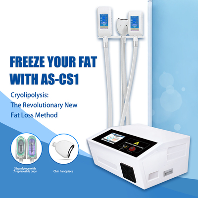 Portable Cryolipolysis Lipo Machine Cryo Fat Freezer for Double Chin Fat Removal