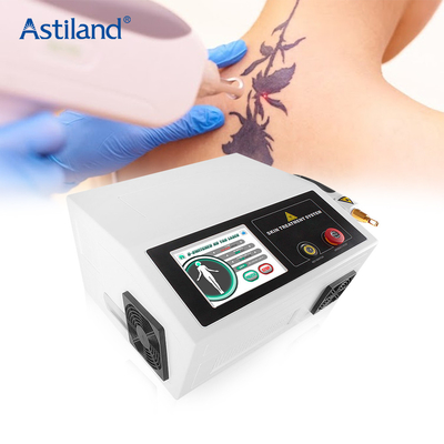 Portable Q Switch ND YAG Laser Tattoo Removal Machine For Beauty SPA Center